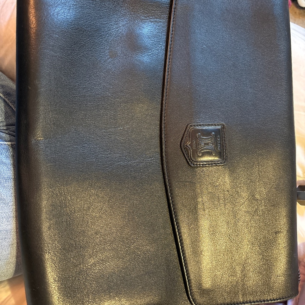 Celine Calf Skin Briefcase